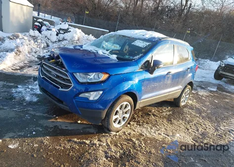 2022 Ford Ecosport Se z USA, uszkodzony, nr VIN MAJ6S3GL5NC457520